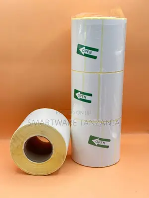 200 Labels Per Roll White Self Adhesive Sticker for Printing Barcoding