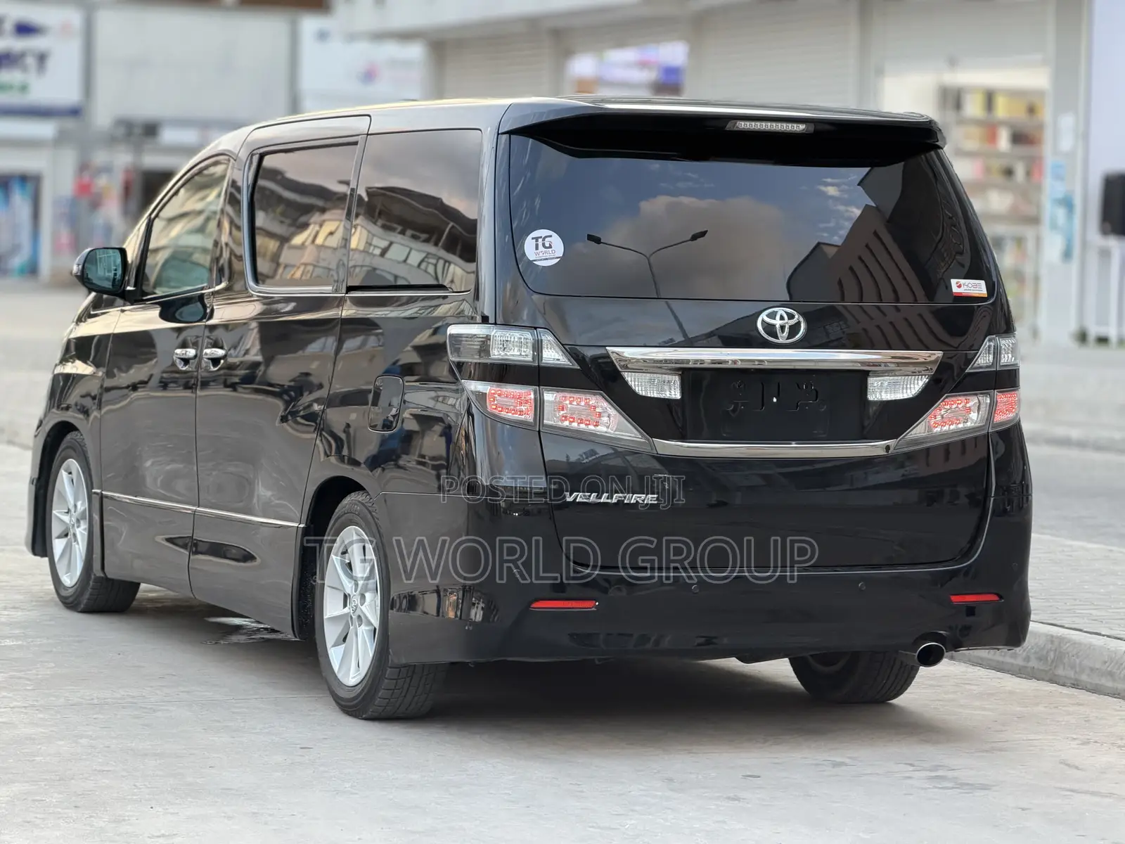 Toyota Vellfire 2008 Black