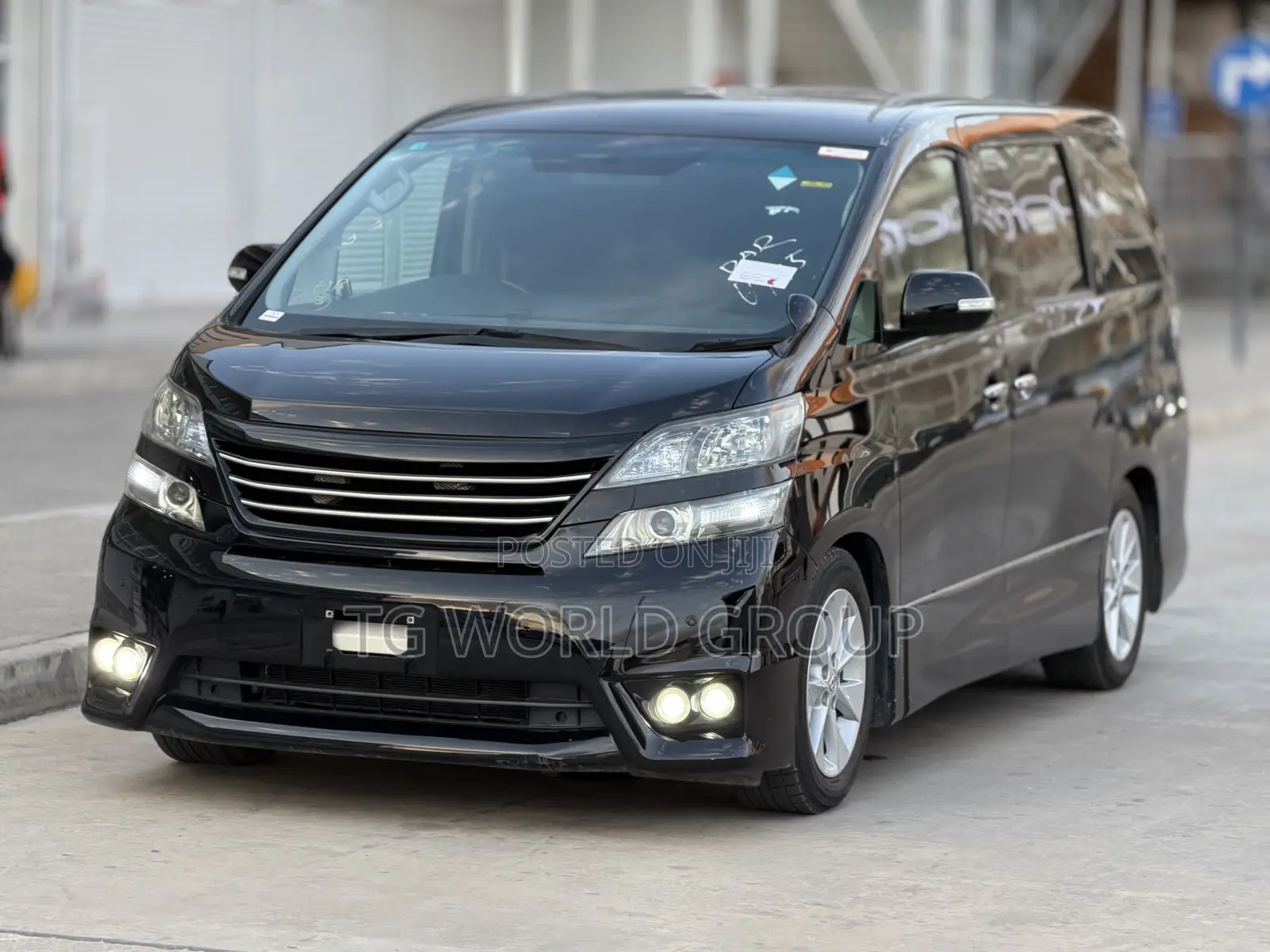 Toyota Vellfire 2008 Black