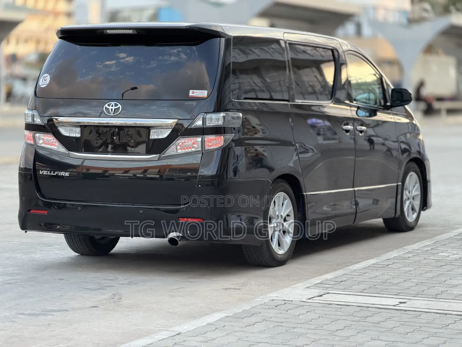 Toyota Vellfire 2008 Black