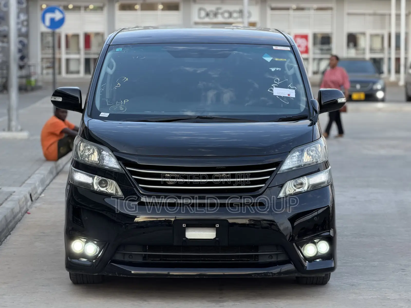 Toyota Vellfire 2008 Black