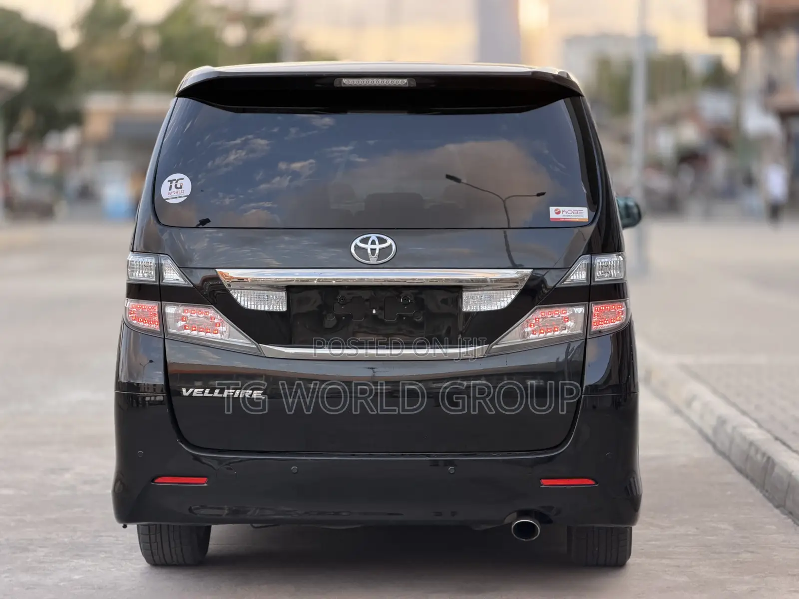 Toyota Vellfire 2008 Black