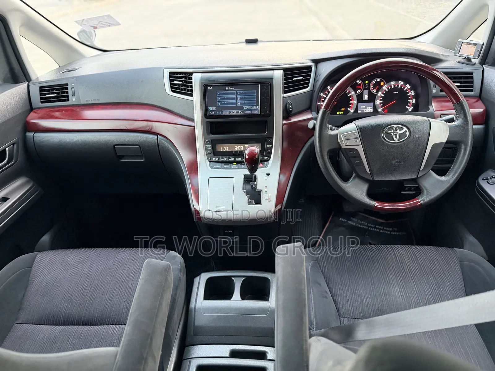 Toyota Vellfire 2008 Black