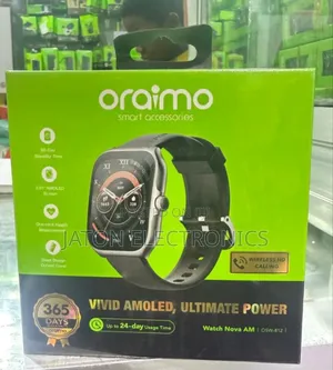 Oraimo Amoled Wireless Calling Smart Watch