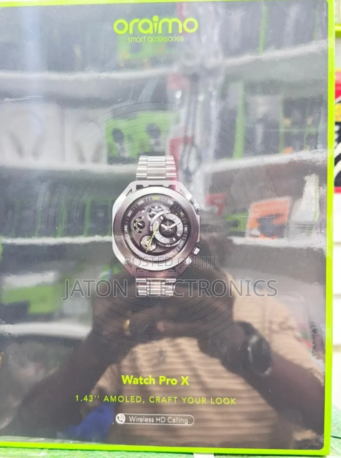 Oraimo Amoled Smart Watch Pro X Wireless Calling