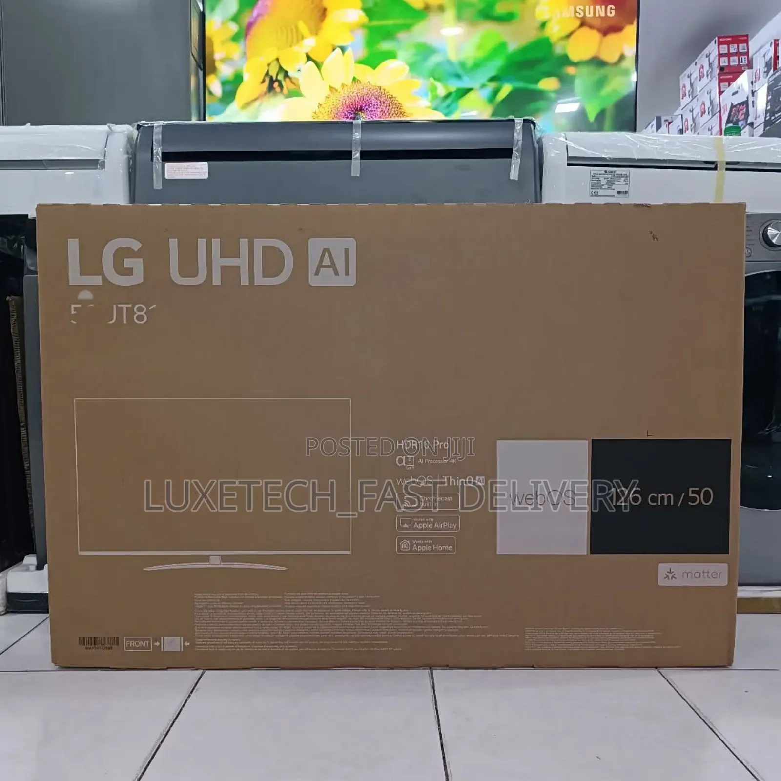 Lg 55-inch Uhd Smart Tv Ut80