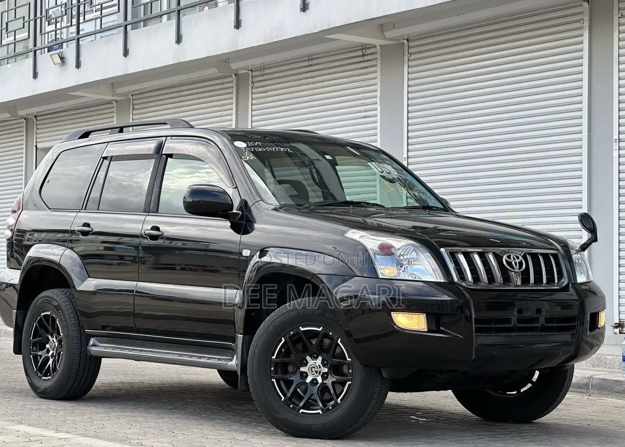 Toyota Land Cruiser Prado 2008 Black