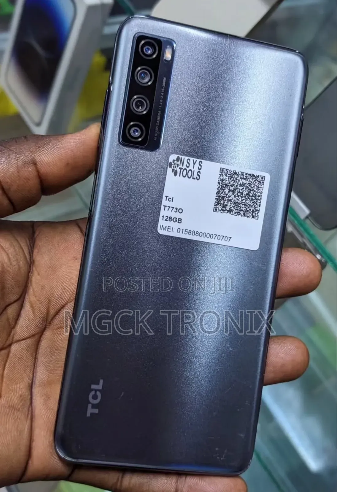TCL 20S 128 GB Black
