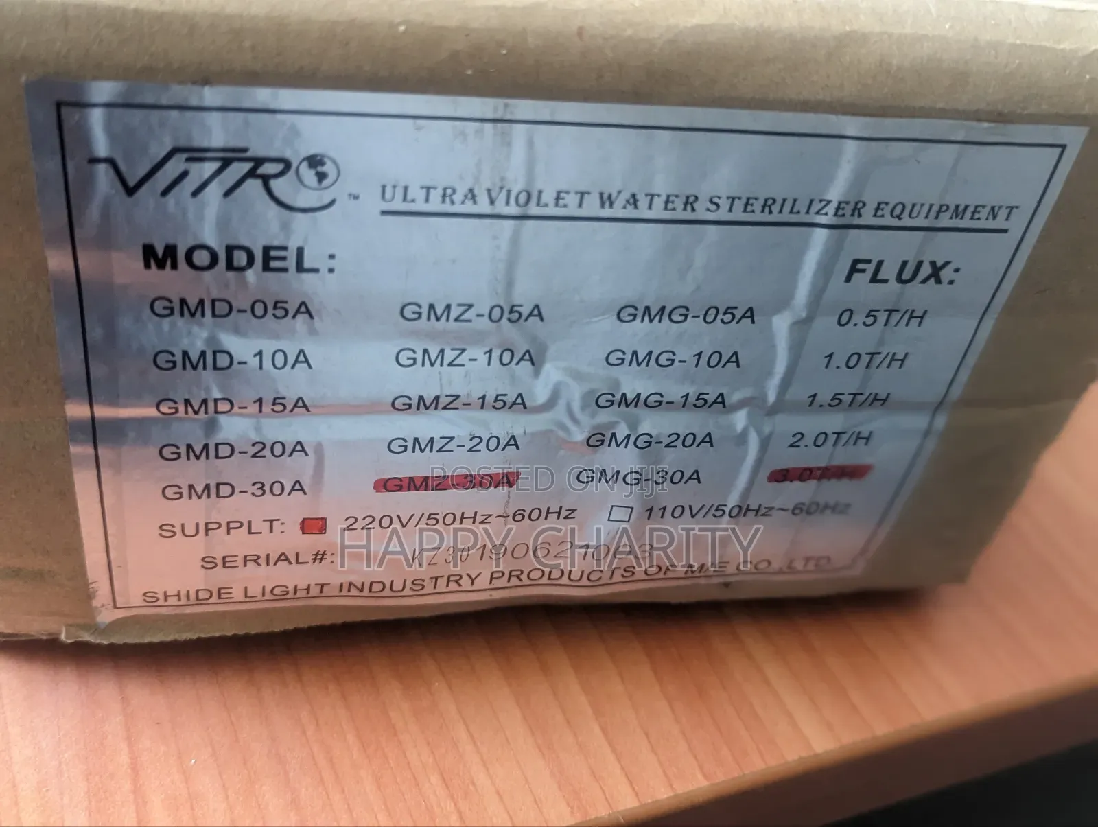 Ultra Violet Water Sterilizer(Uv) 40w
