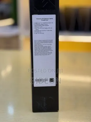 New Laptop HP Victus 15 8GB Intel Core I5 SSD 512GB
