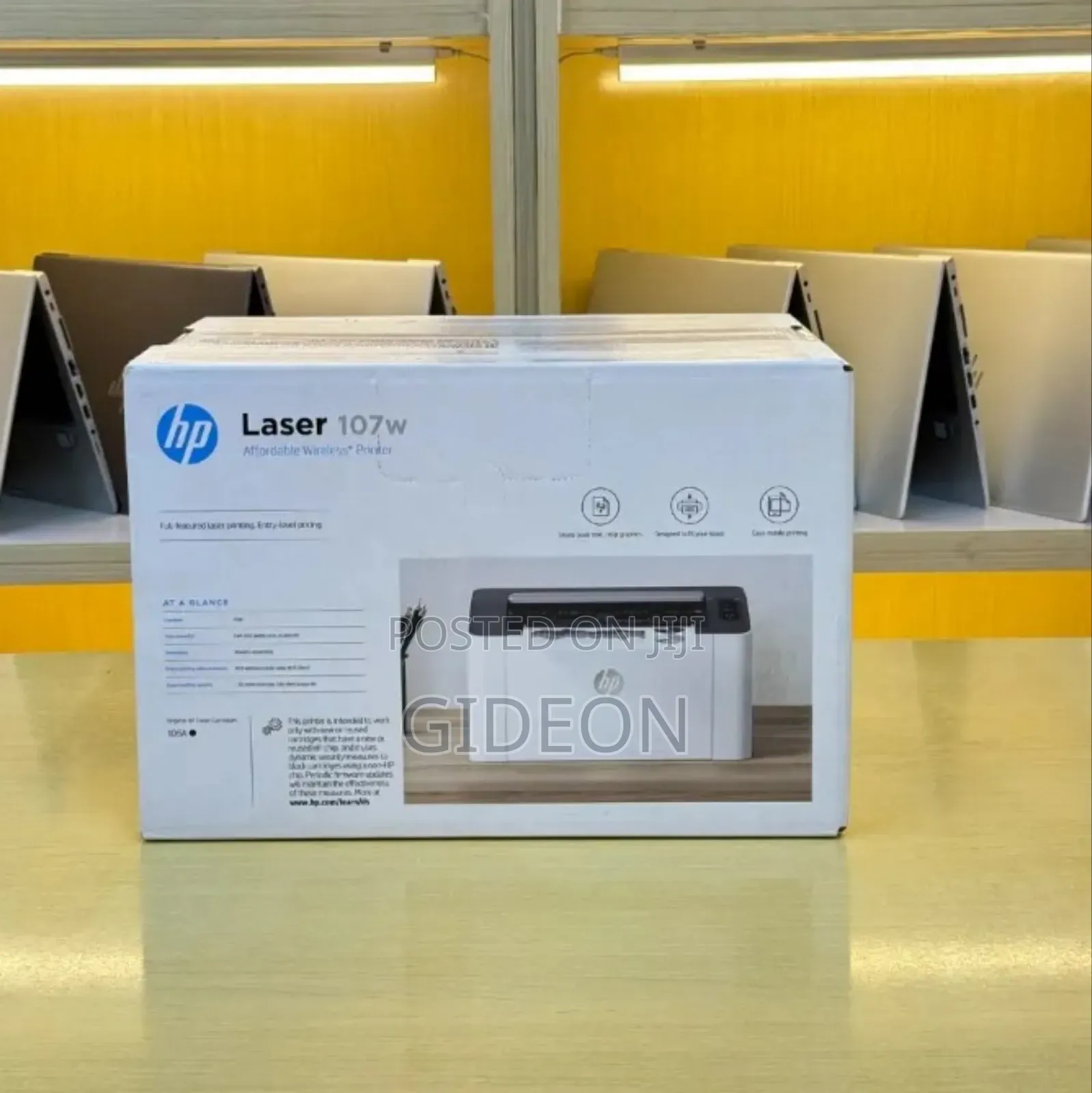 Hp Laser 107w Print Only