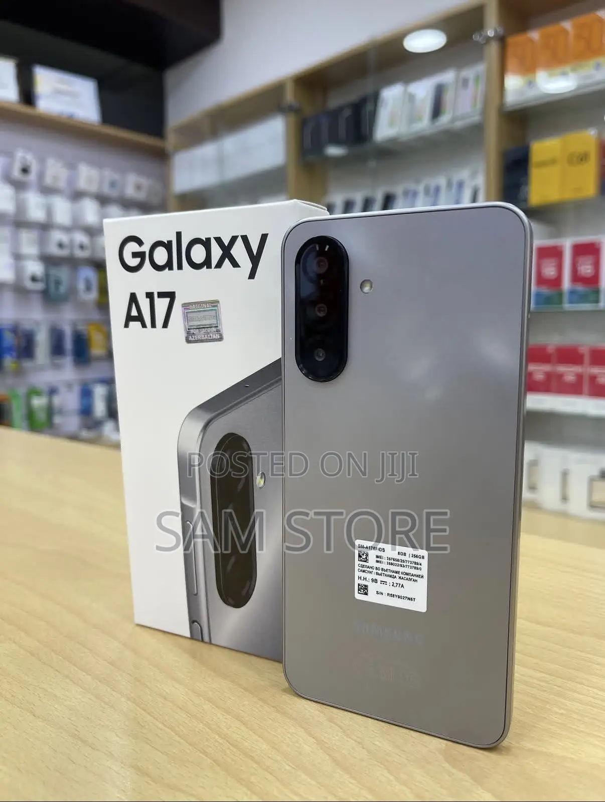 New Samsung Galaxy A17 256 GB Silver