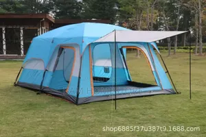 Spacious Family Cabin Camping Tent (8-12 People)