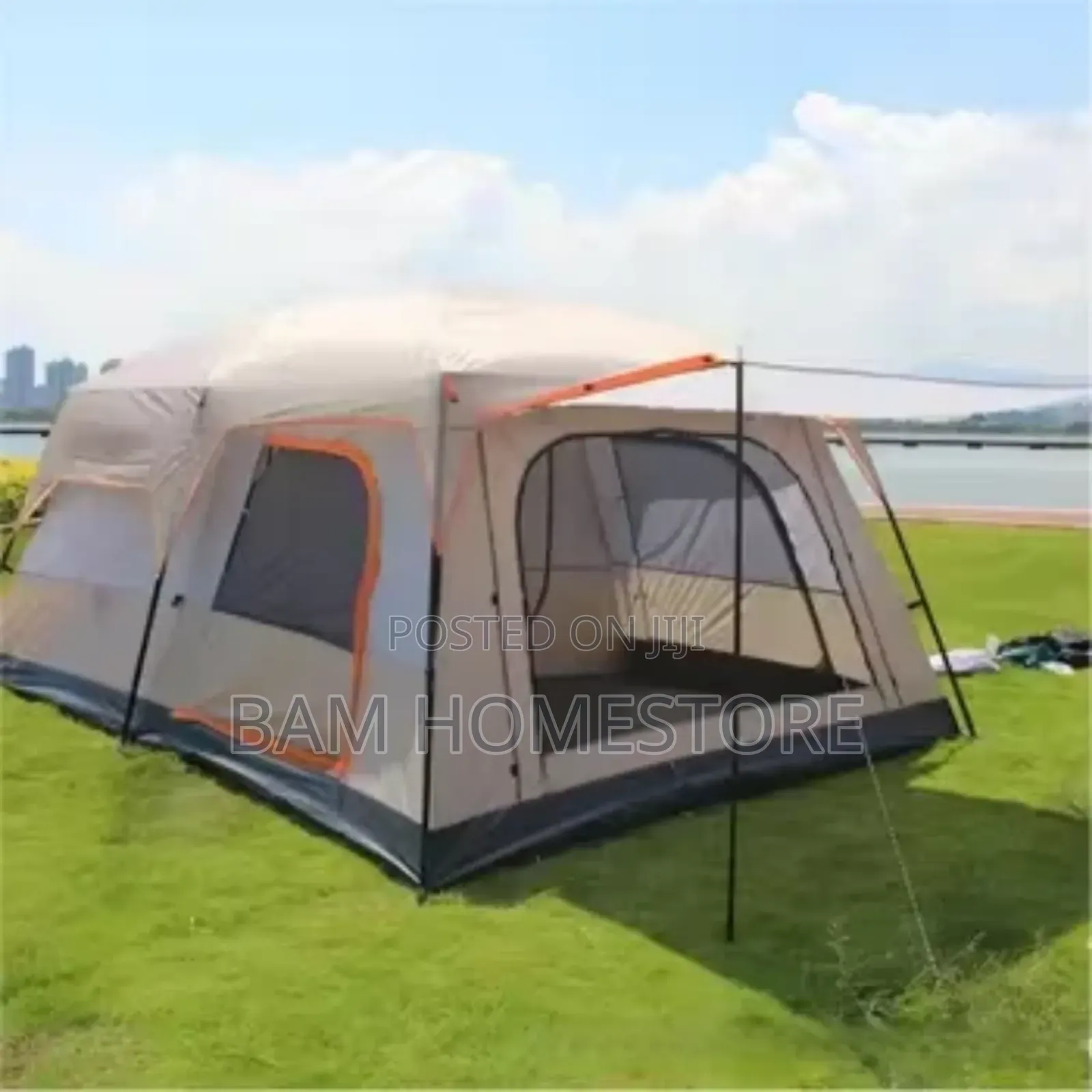 Spacious Family Cabin Camping Tent (8-12 People)