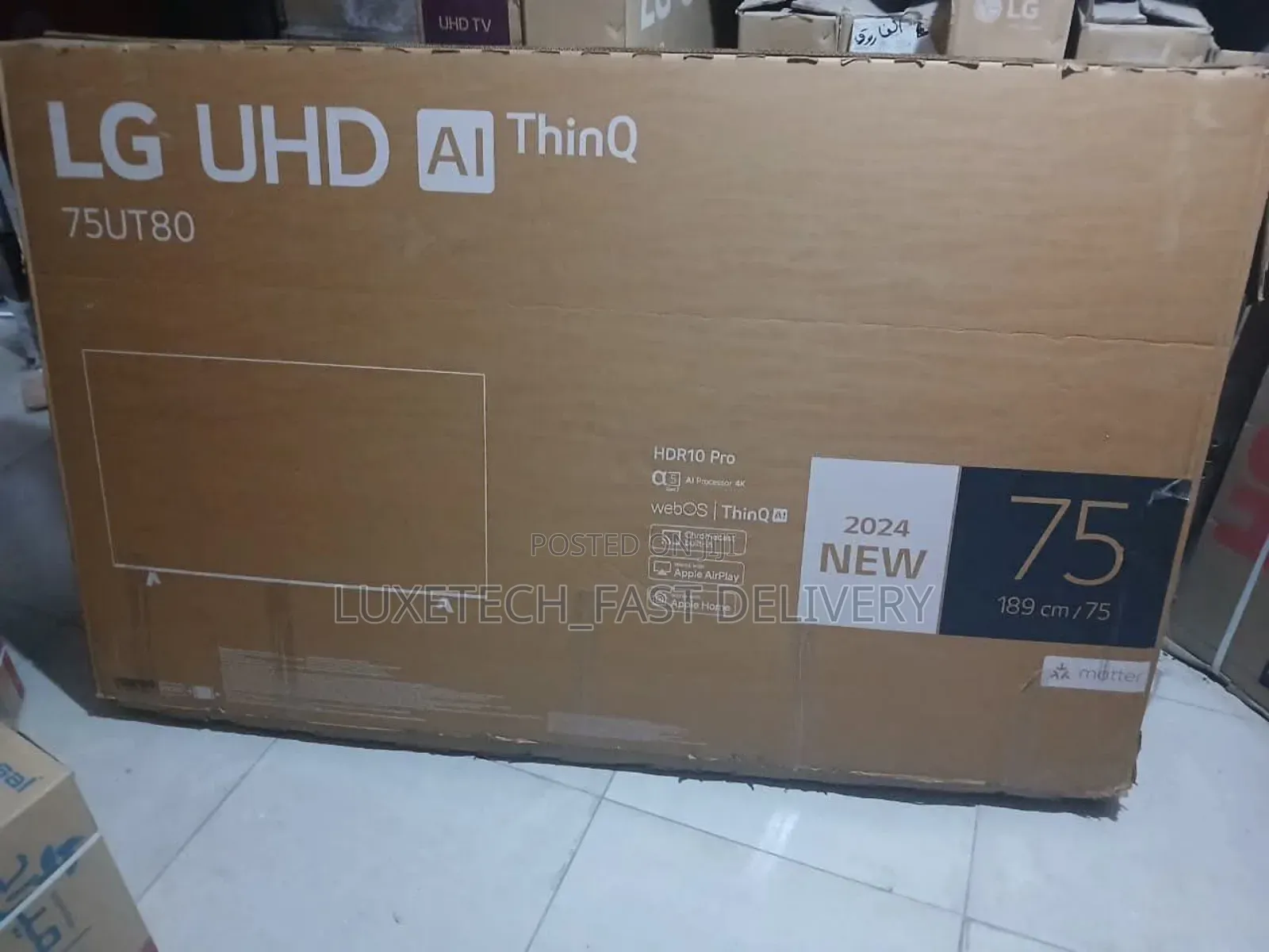 Lg 75 Inches Smart Uhd Tv Ut80