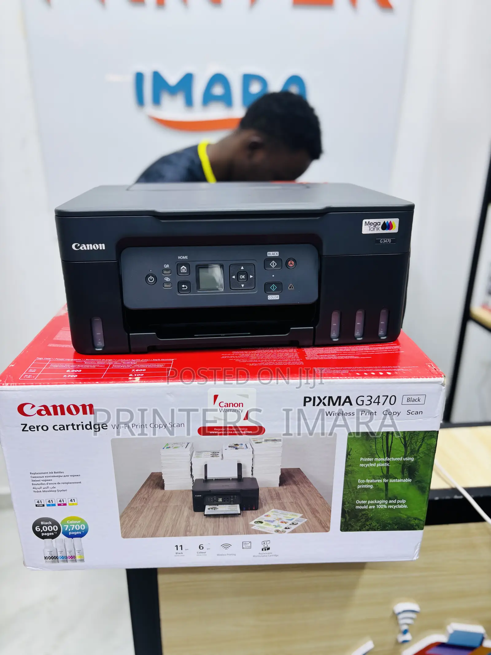  Canon G3470 – Black Body