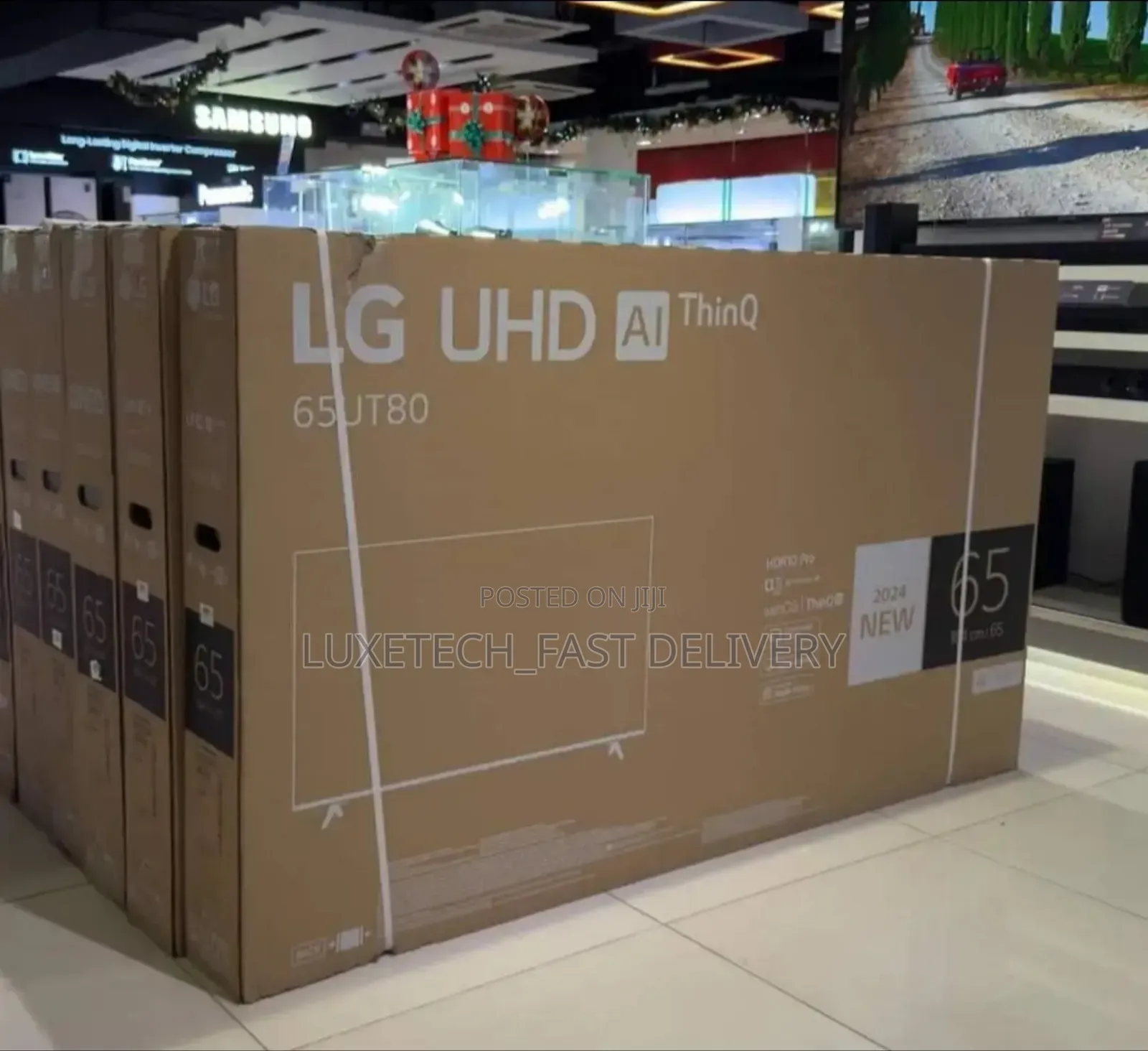 Lg 65" Smart Uhd Tv Ut80 2024