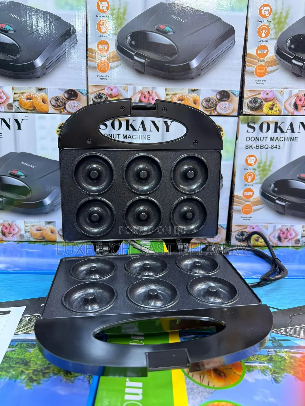 Sokany Donut Maker 6 Pieces