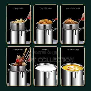 Mini Deep Fryer Pot Stainless Steel