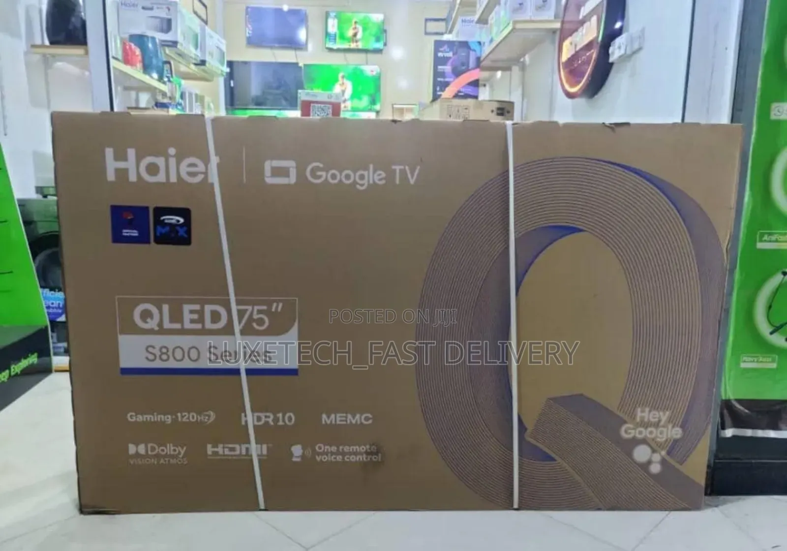 Haier 75" Qled S800 Series Google Tv