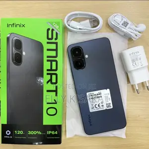 New Infinix Smart 10 128 GB Black