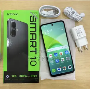 New Infinix Smart 10 128 GB Black