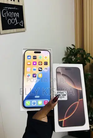 New Apple iPhone 16 Pro Max 256 GB Gold