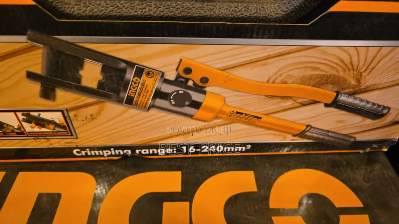 Ignco Hydraulic Crimping Range 16mm Upto 240mm.