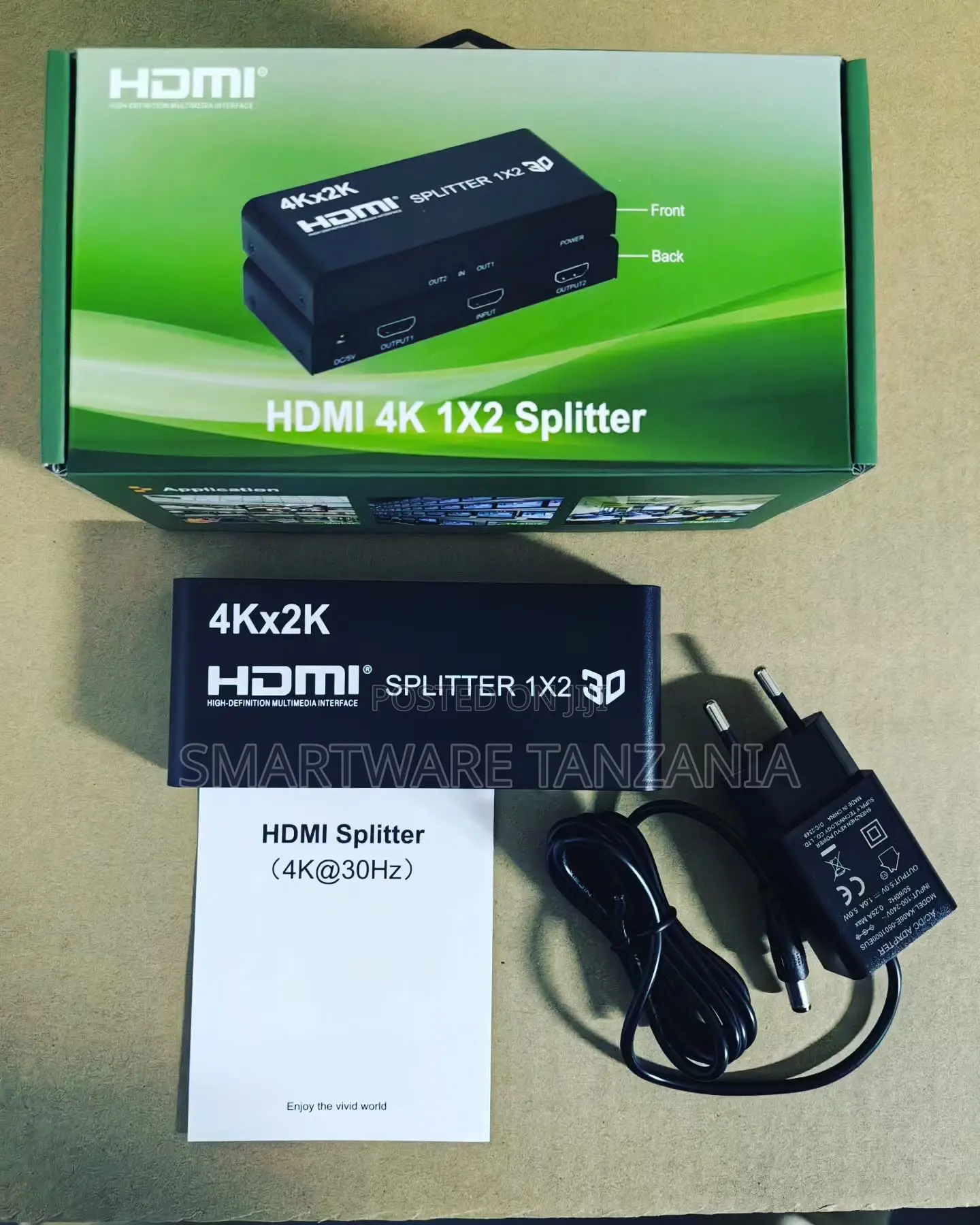 Hdmi 1x2 Splitter: Distribute Video to 2 Displays