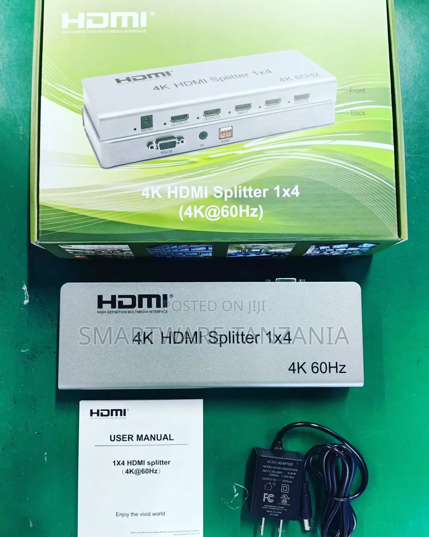 Hdmi Splitter 1 in 4 Out, the Hdmi Splitter X , 3d, 1080p at 60hz