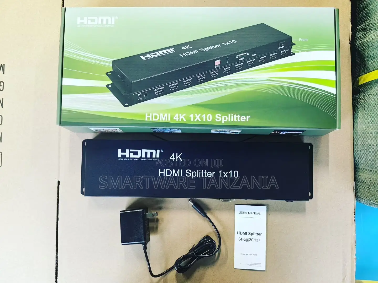  Hdmi Splitter 1 in 10 Out Powered Splitters 10 Way Monitor Outputs