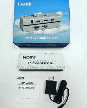 1x2 60hz Hdmi Splitter With VRR/Allm - At 60hz, 1 Hdmi in 2 Out