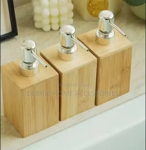 Bamboo Liquid Soap Dispenser-1pc