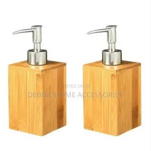 Bamboo Liquid Soap Dispenser-1pc