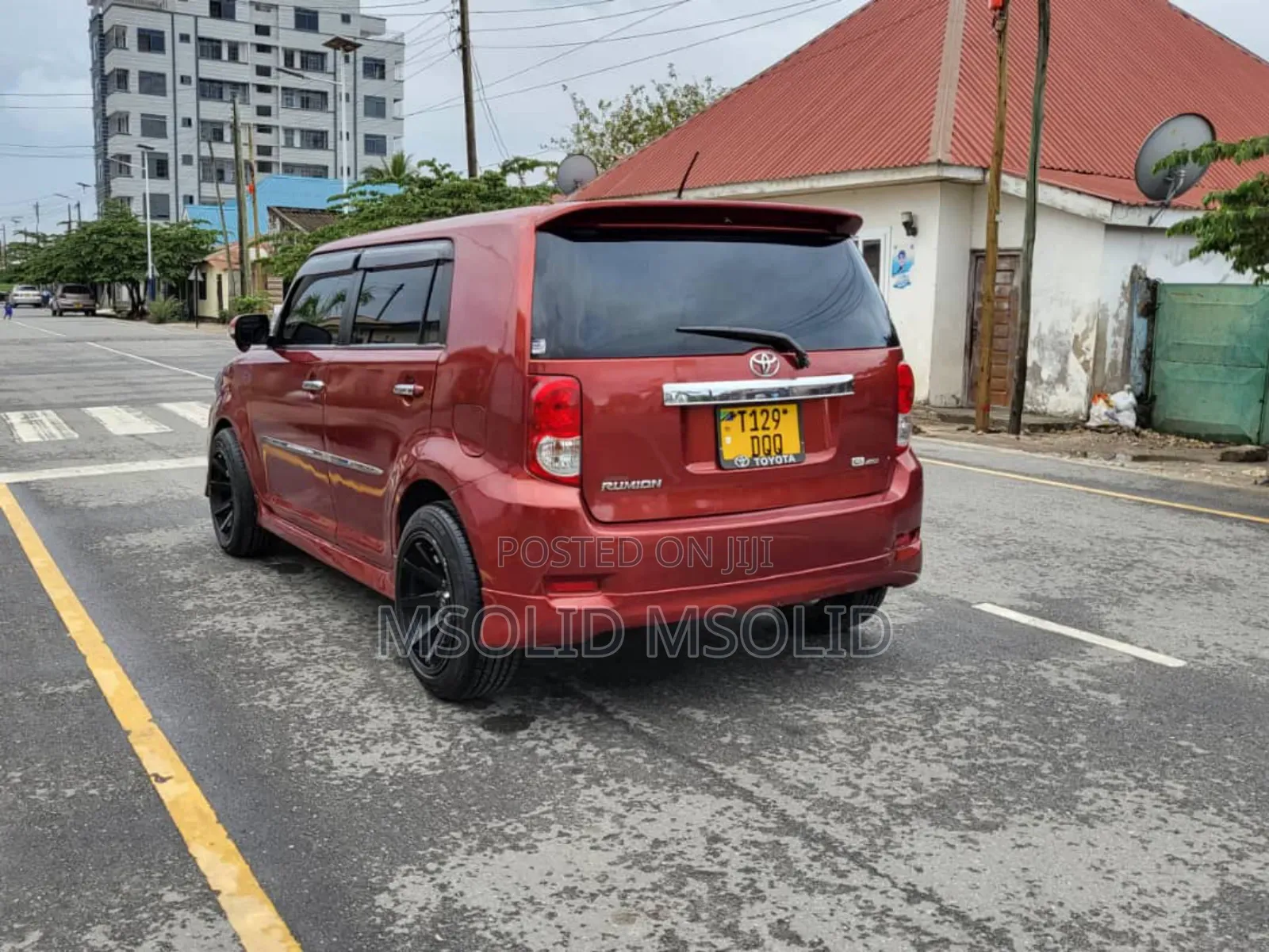 Toyota Corolla Rumion 2008 Burgundy