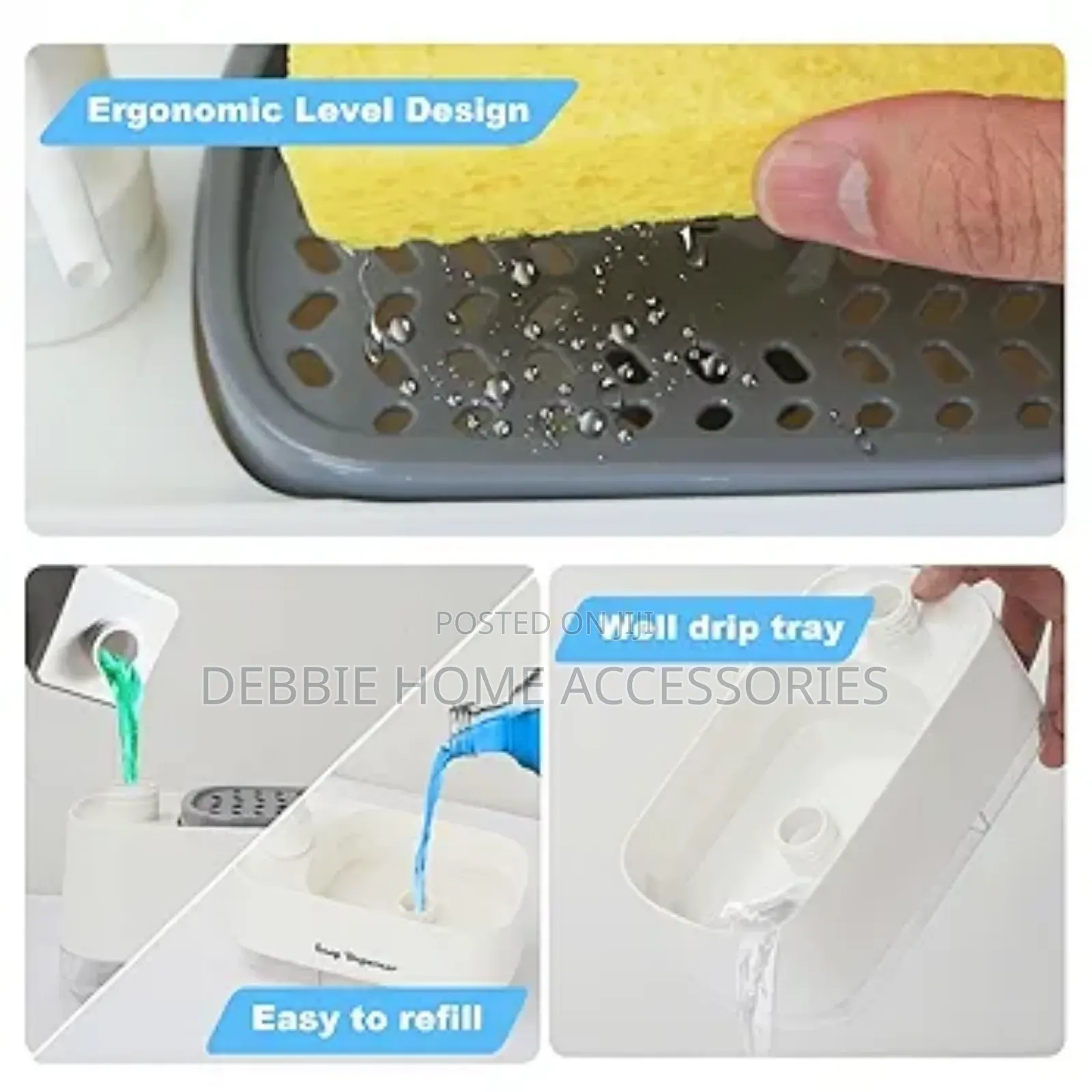 2 in 1 Dish and Hand Soap Dispenser