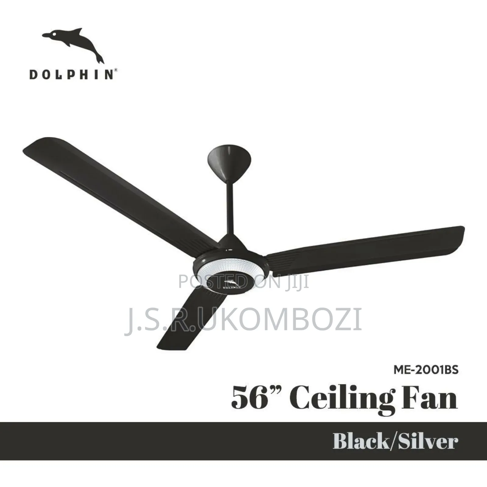 Dolphin Ceiling Fan Size 56