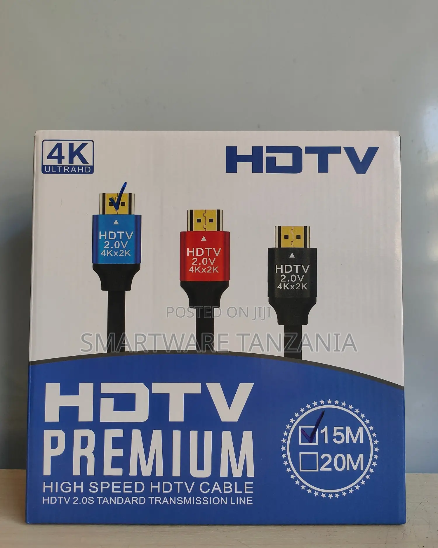 HDTV Premium Hdmi Cable - High-Speed 2.0 Video Cord (15m)
