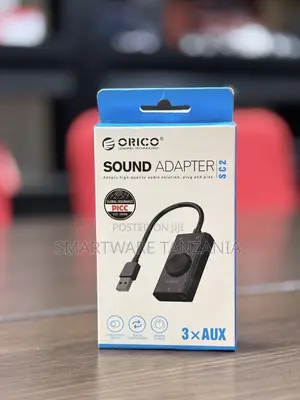 Orico Sc2 External Multifunction Sound Card With Usb-a - Black