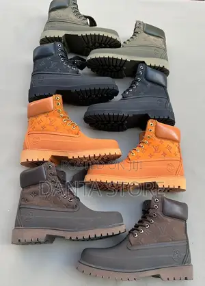 Timberland X Louis Vuitton Boots