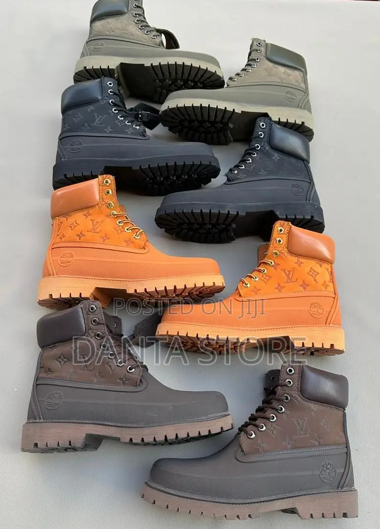 Timberland X Louis Vuitton Boots