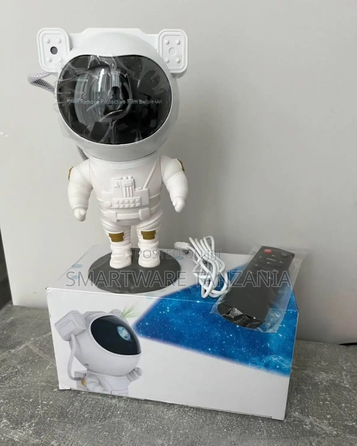 Astronaut Star Projector Galaxy Lamp Night Light Onto Wall or Ceiling