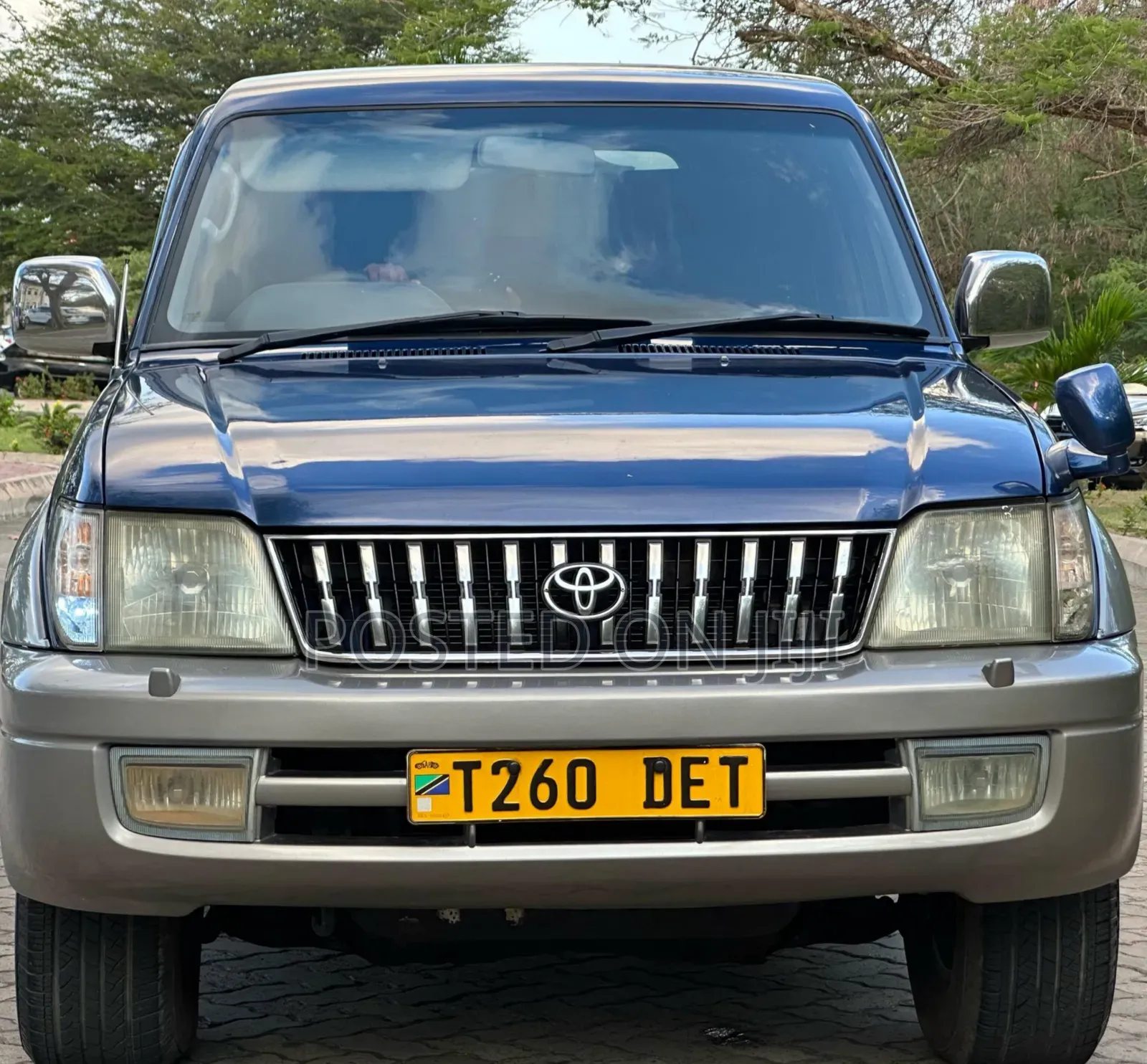 Toyota Land Cruiser Prado 2001 Blue