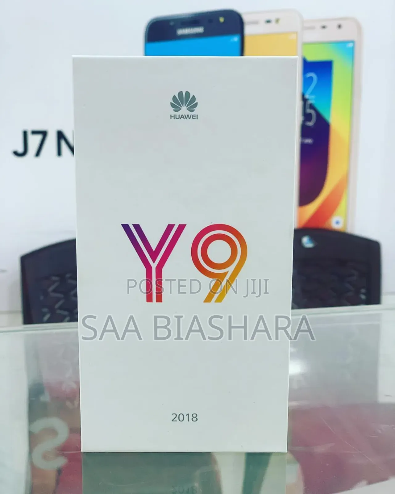 New Huawei Y9 2018 128 GB Black
