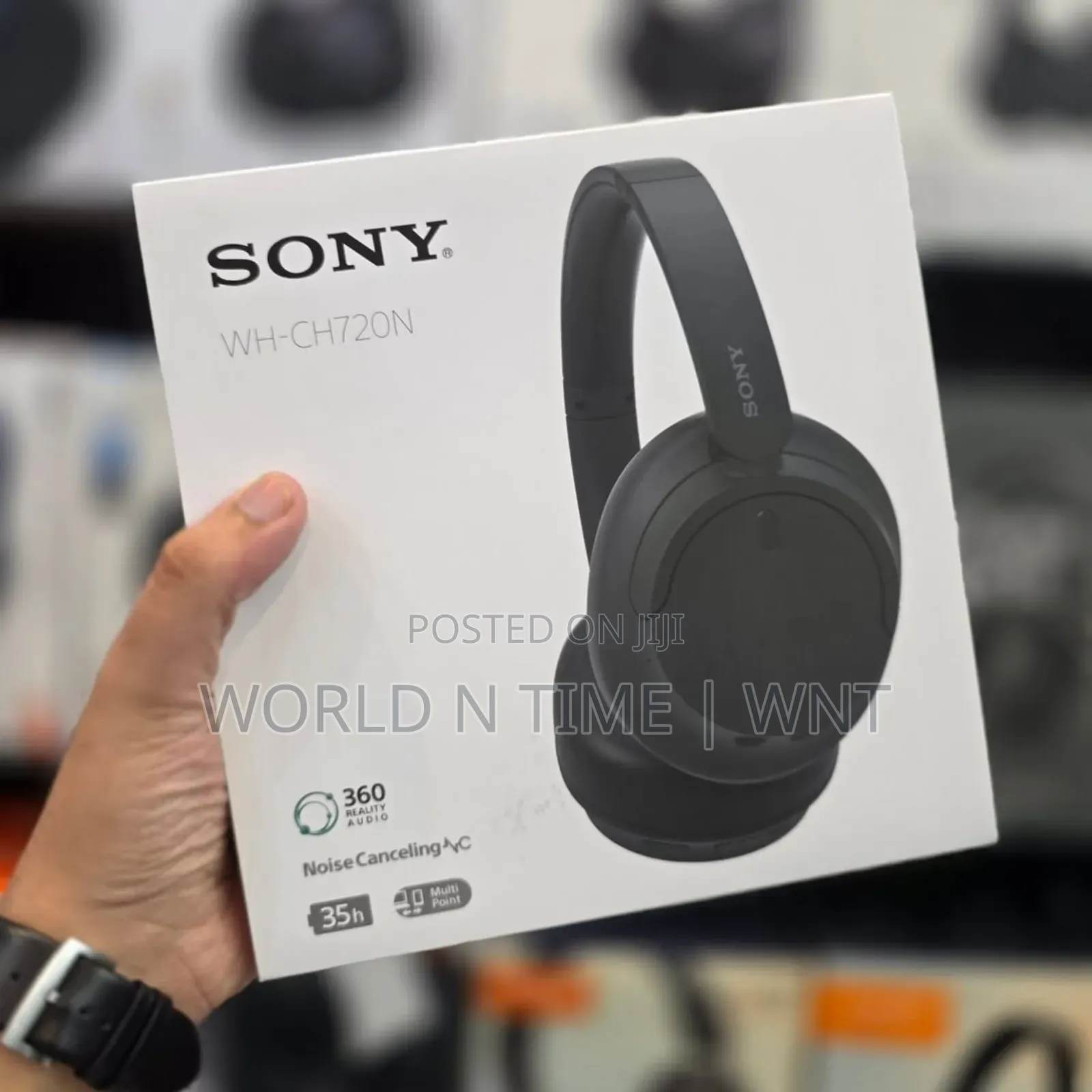 Sony Wh-Ch720n Noise Canceling Wireless Headphone Alexa Built-In.