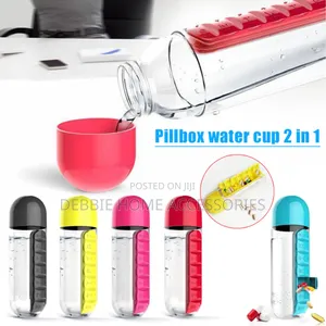 Medicine Organizer Water Bottle -600mls