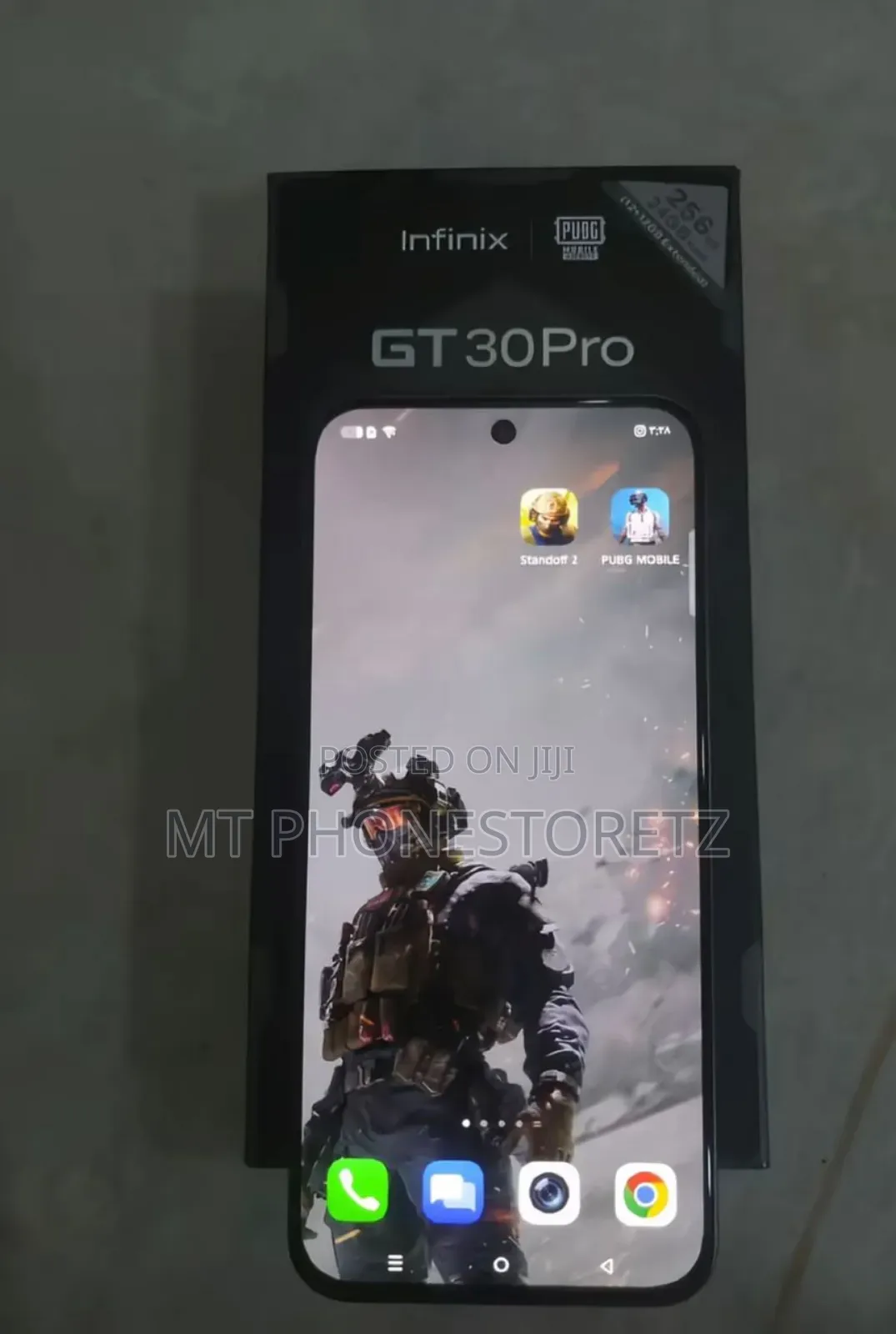 New Infinix GT 20 Pro 12 GB Black