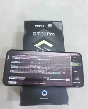 New Infinix GT 20 Pro 12 GB Black