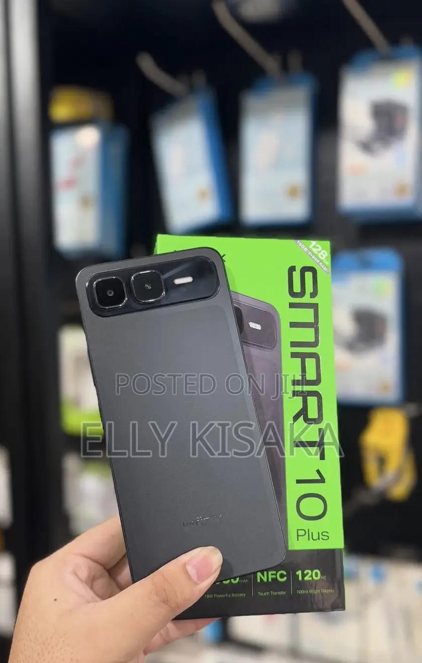 New Infinix Smart 10 Plus 128 GB Black