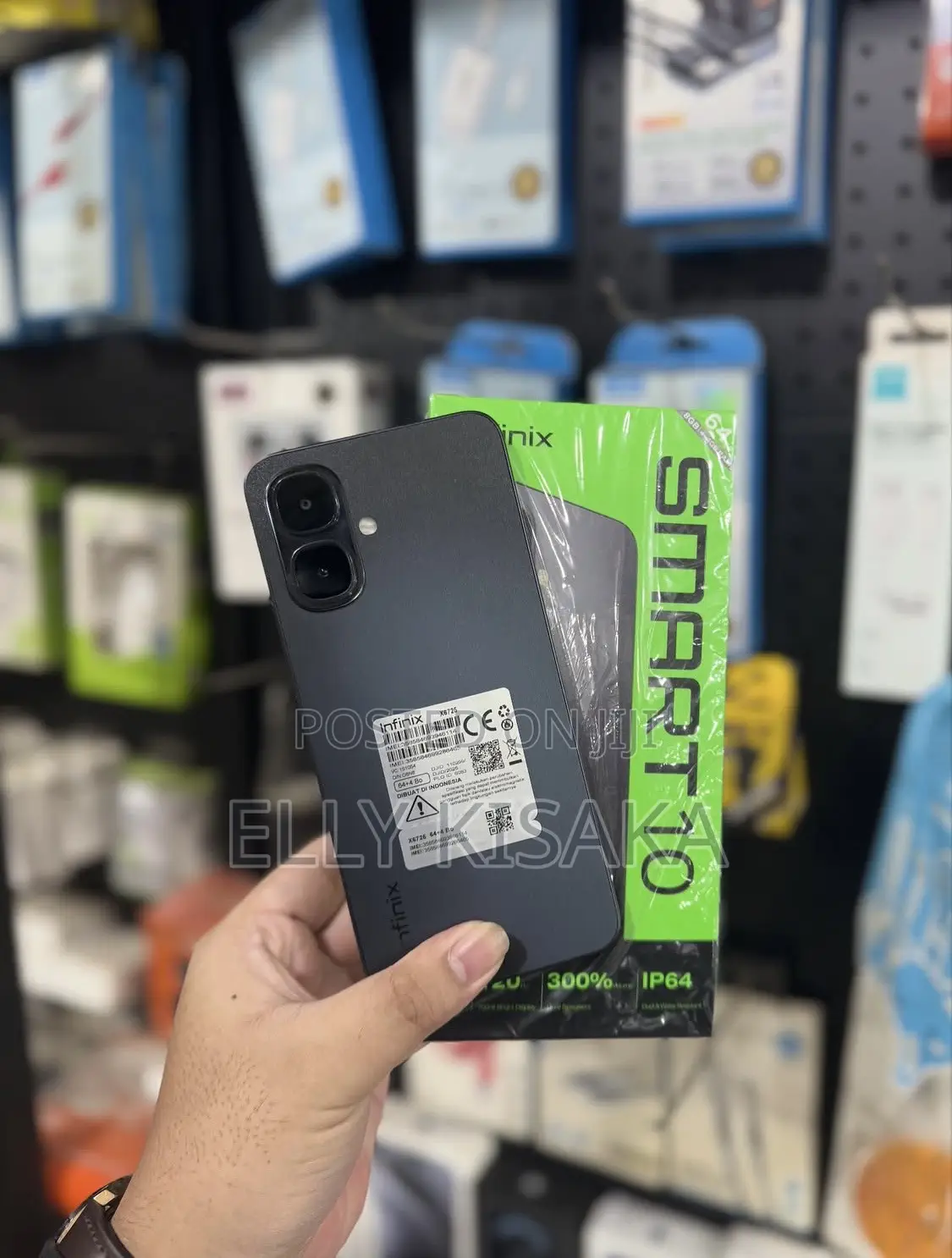 New Infinix Smart 10 128 GB Black